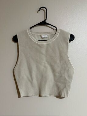 Aritzia Babaton Sculpt Knit Ribbed Tank Size XL